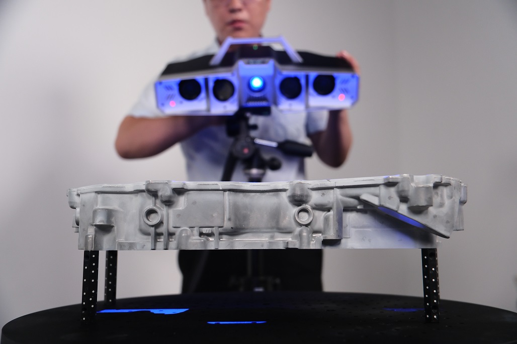 XTOM-12M微米級(jí)精度藍(lán)光三維掃描儀用于鍛鑄件3D全尺寸檢測